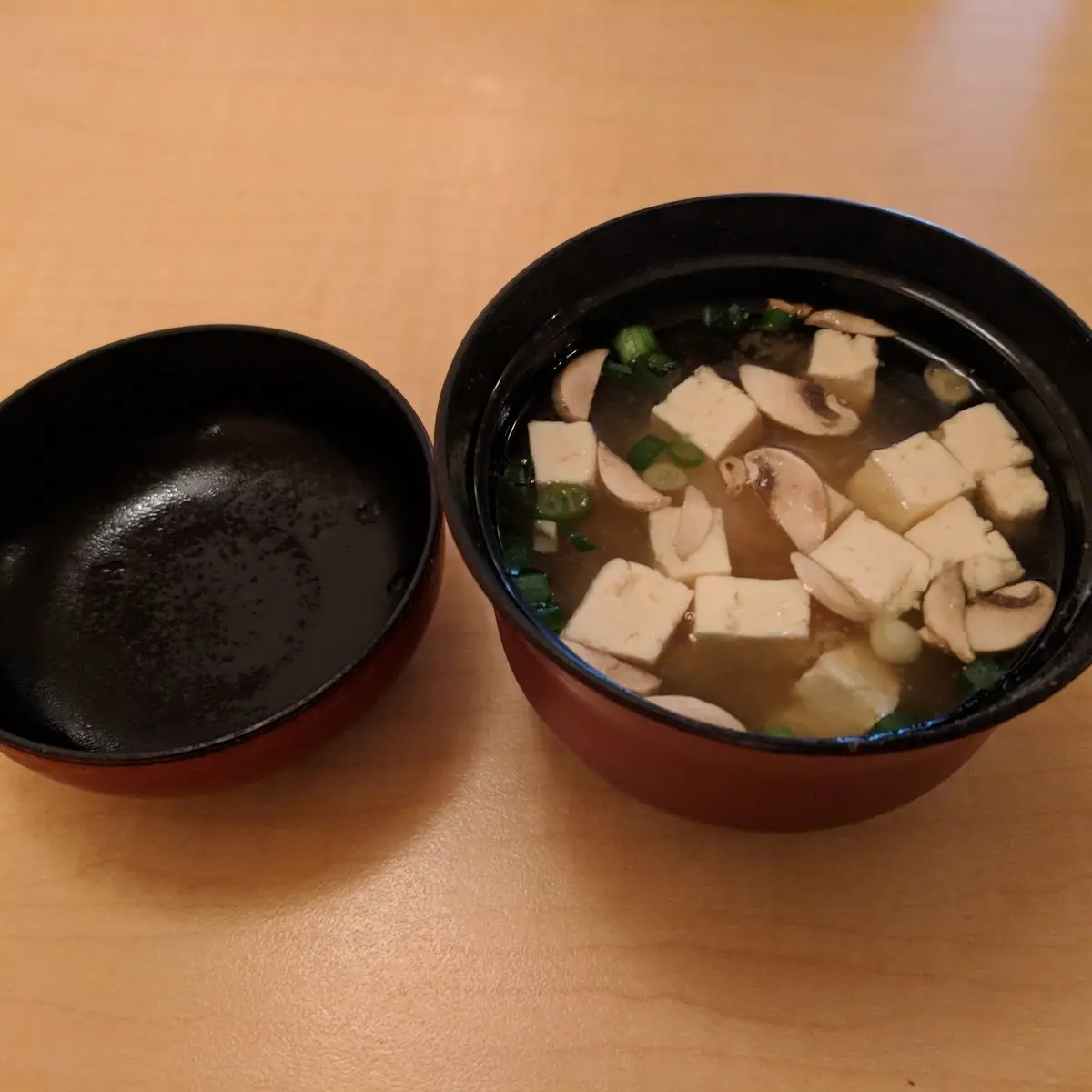 Rice or Miso Soup