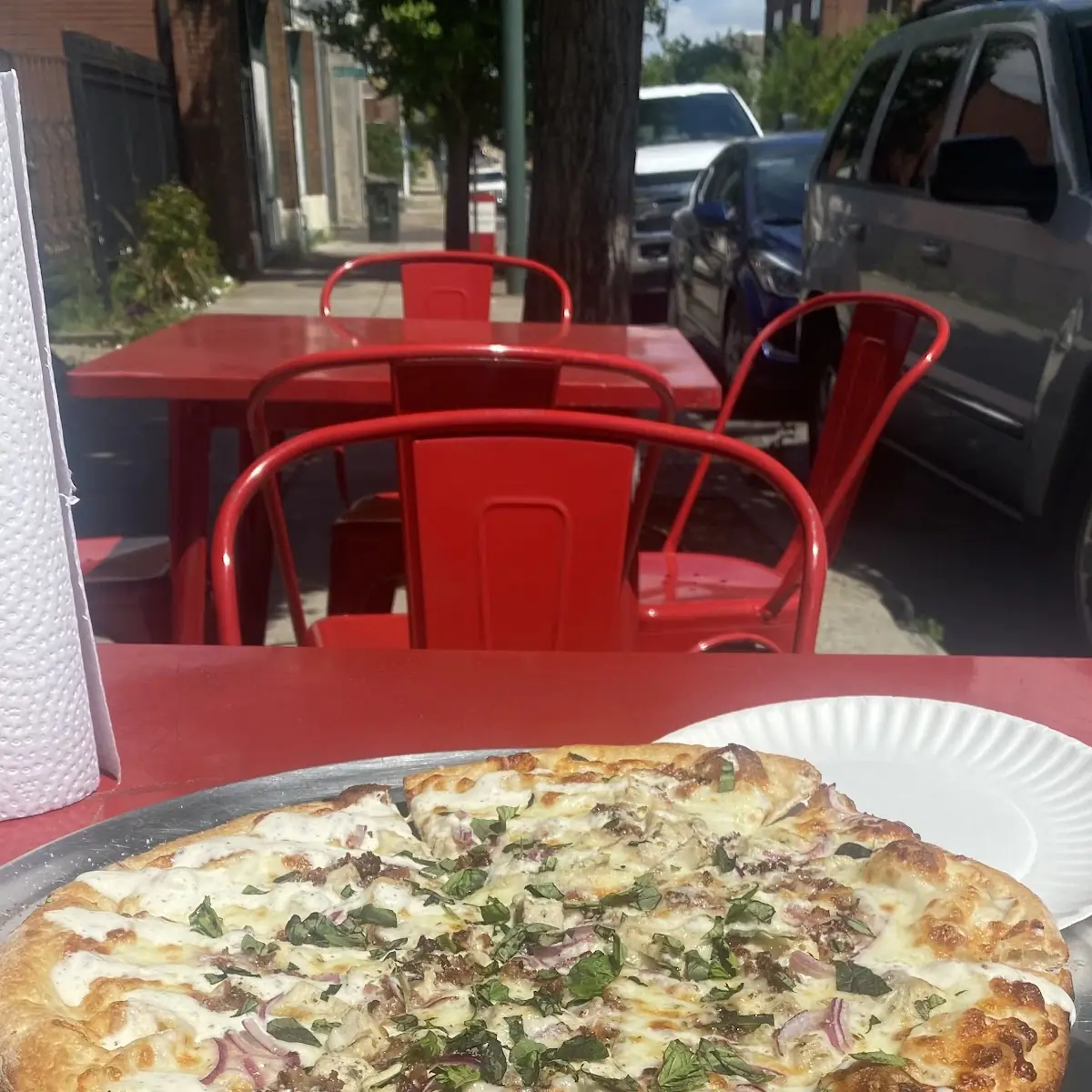 Chicken Bacon Ranch Pizza