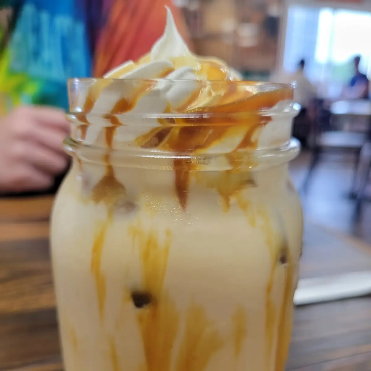 Iced Caramel Latte