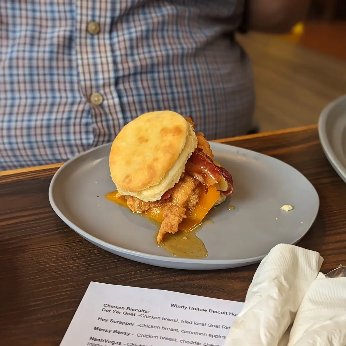 The Lincoln - Bacon Egg & Cheese Biscuit