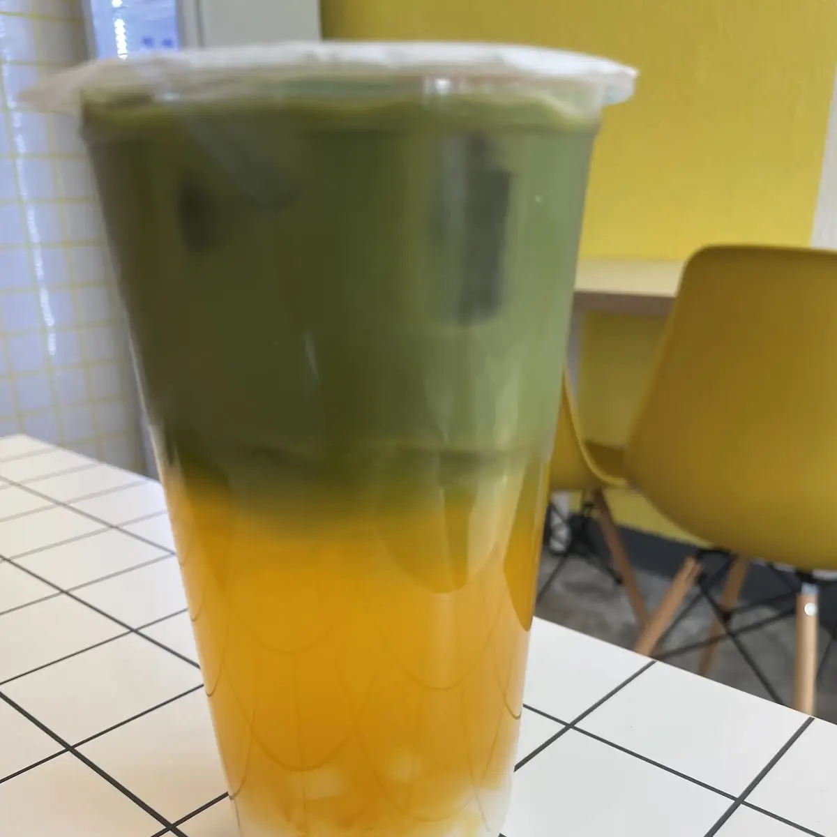 Matcha Yuzu Peach Tea