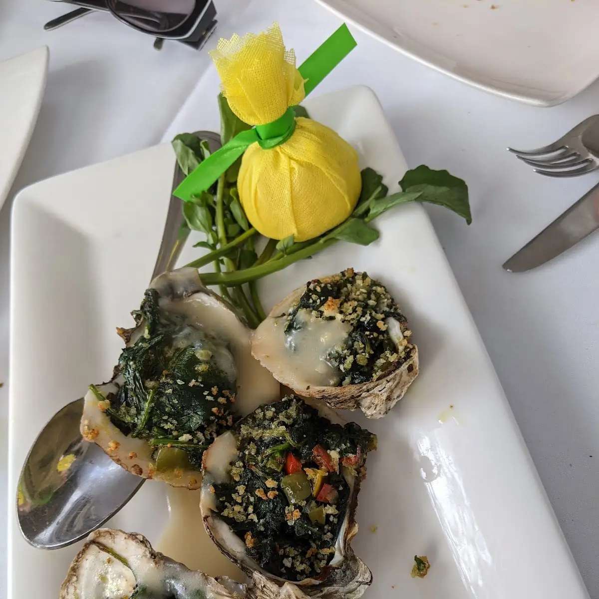 Oysters Rockefeller