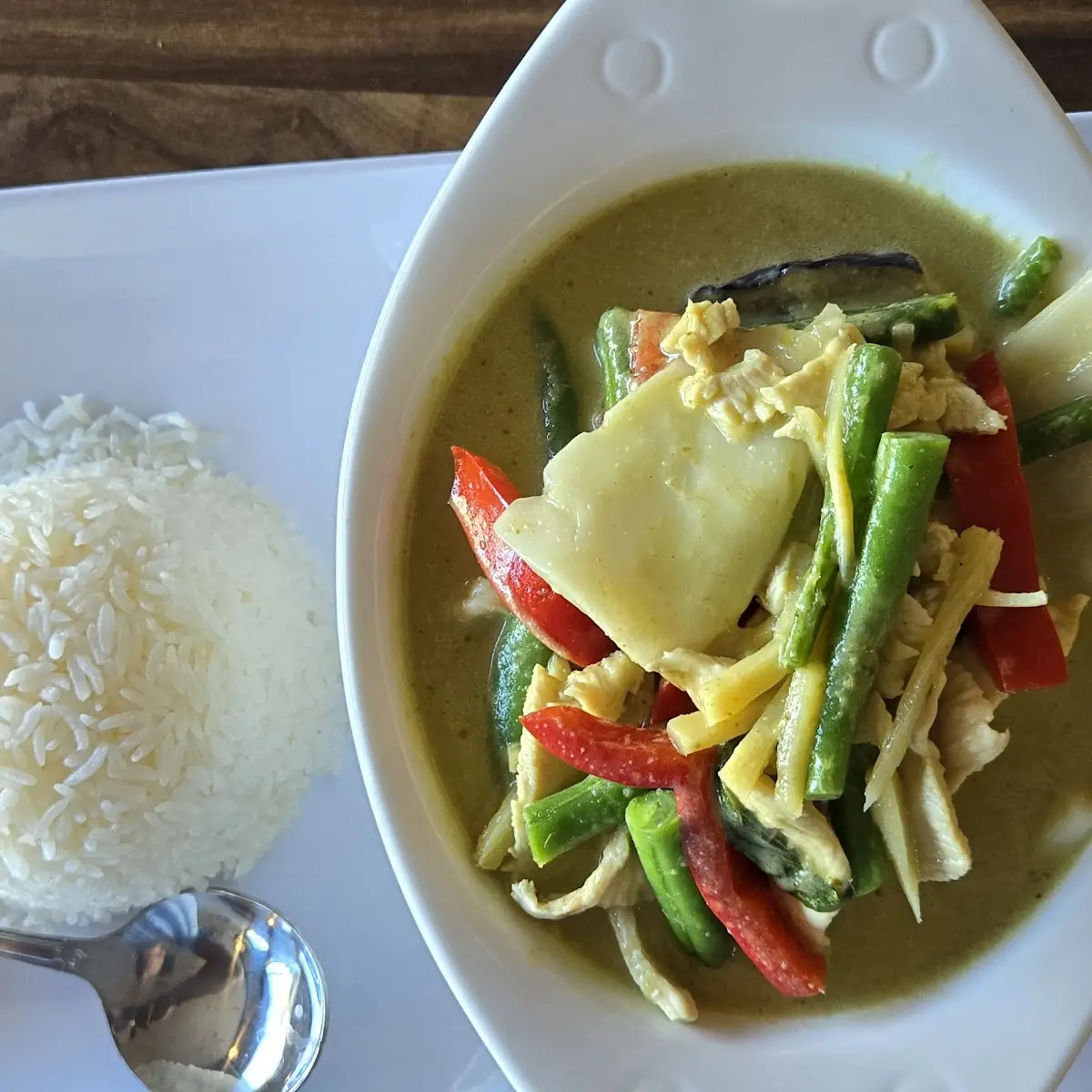 Young Coconut Curry Chicken