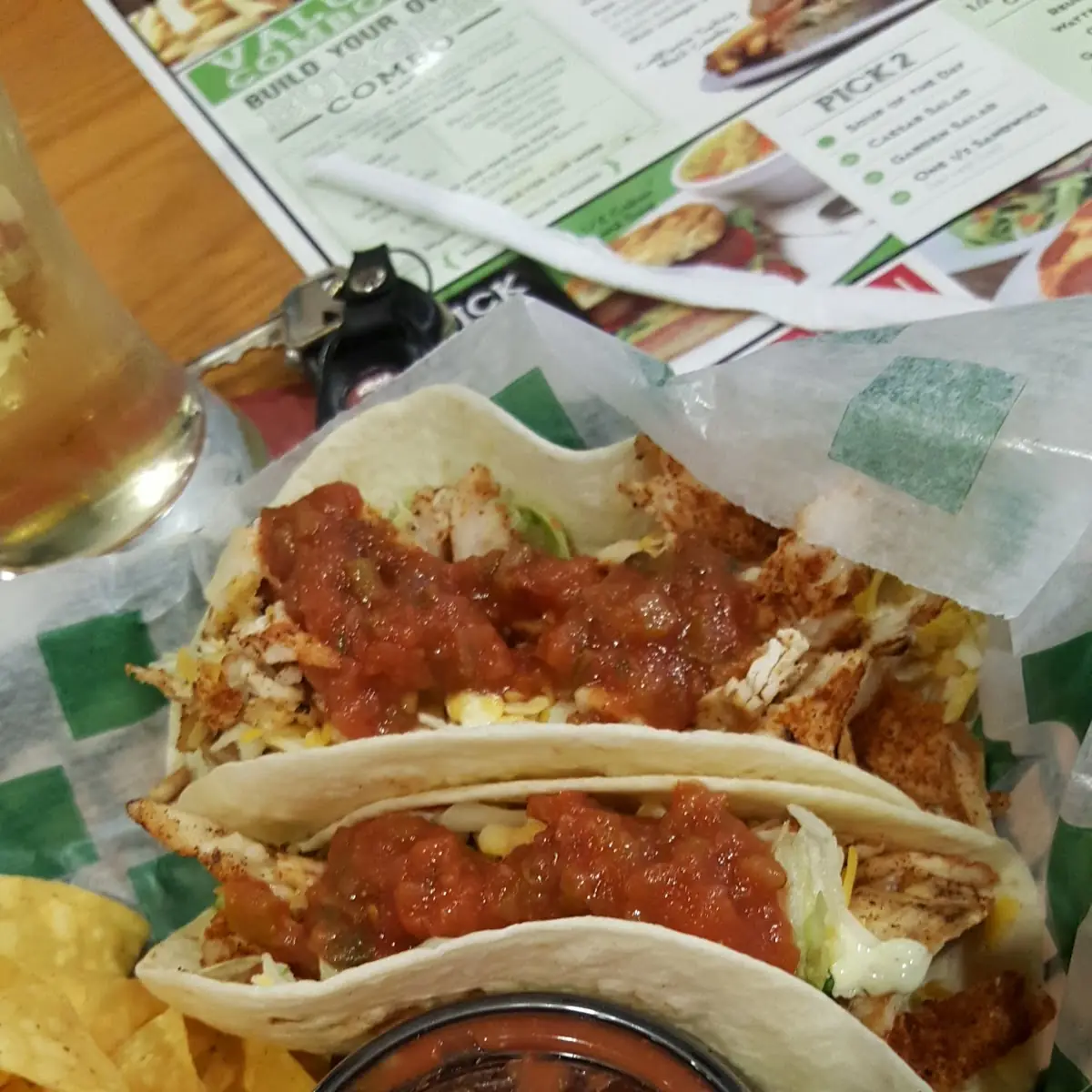 Tuesday Chicken Tacos