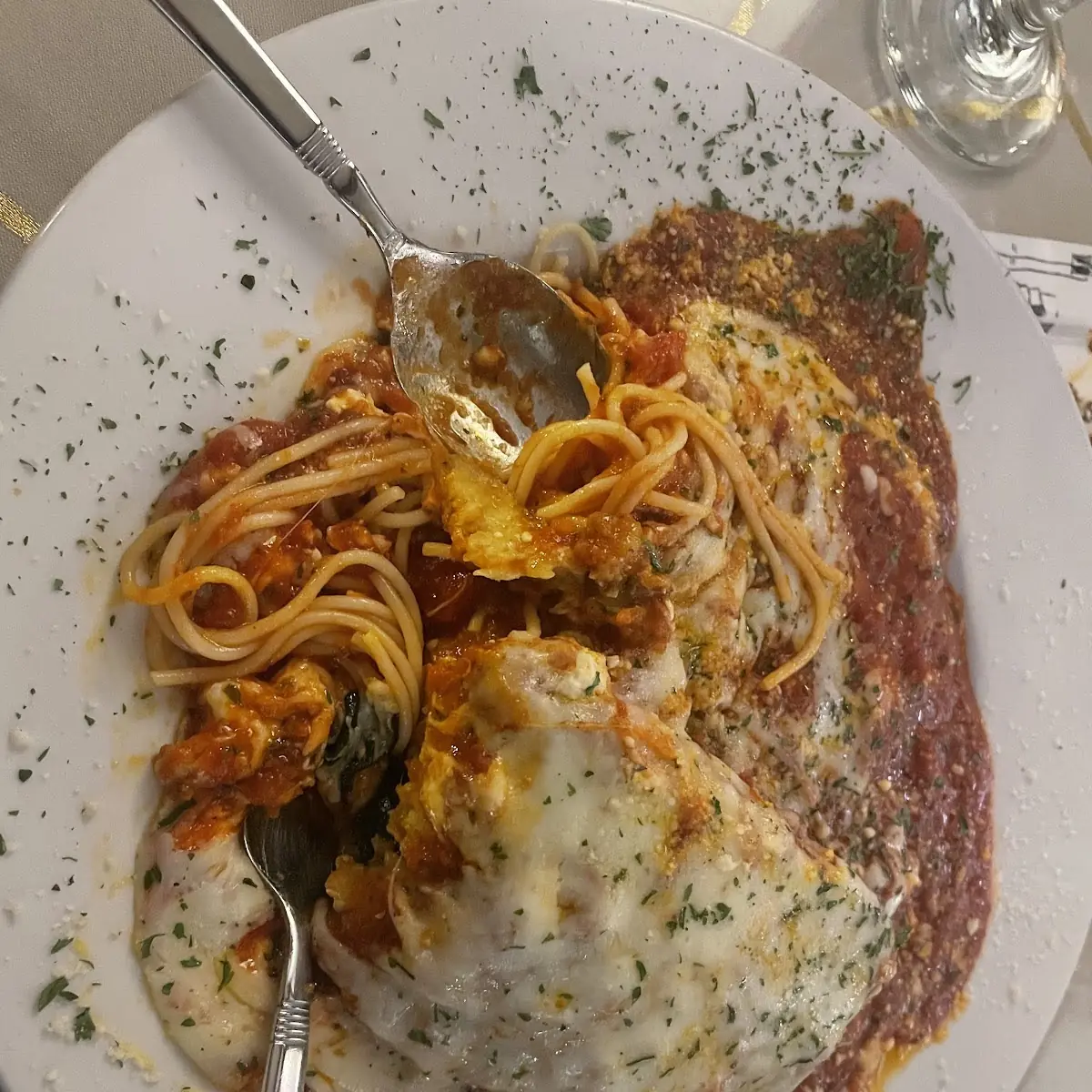 Chicken Parmigiana