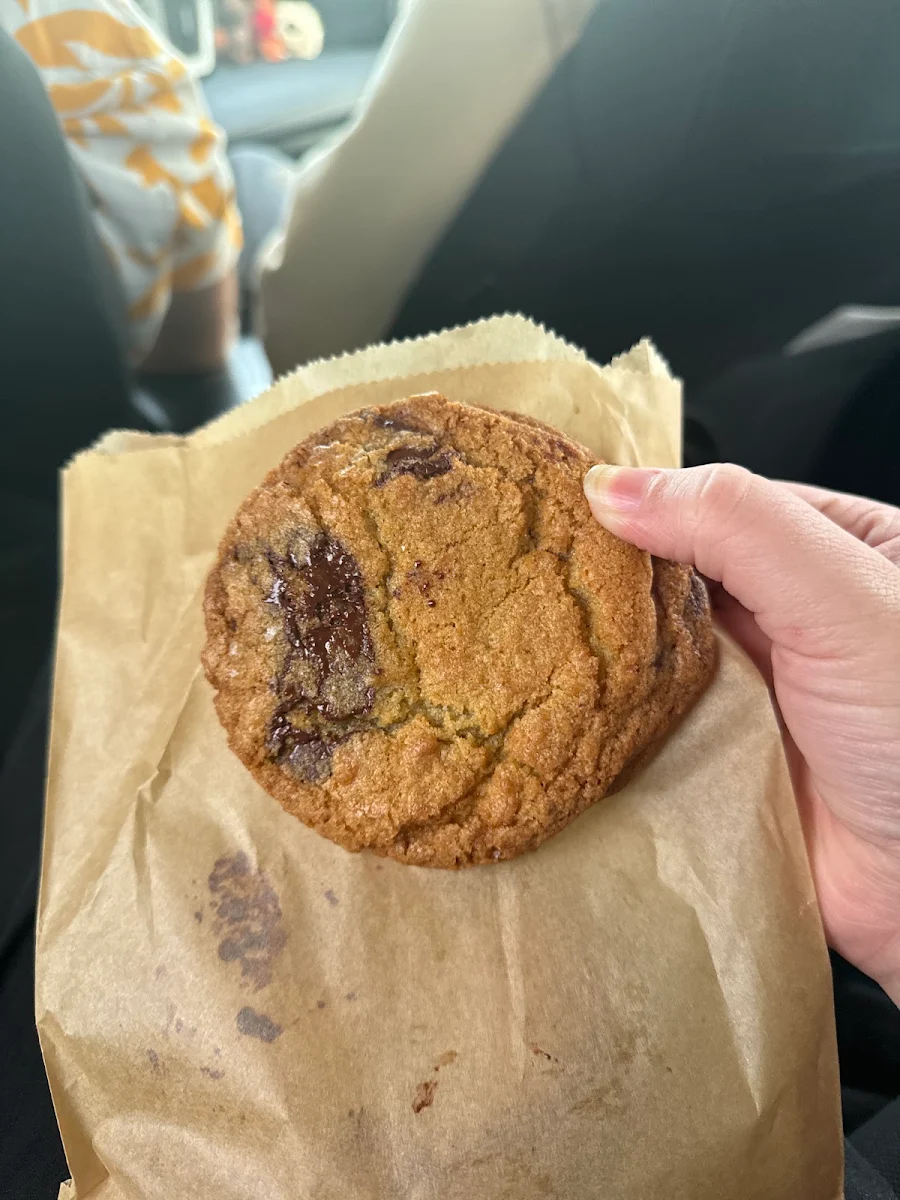 Salted Chocolate Chip Cookies