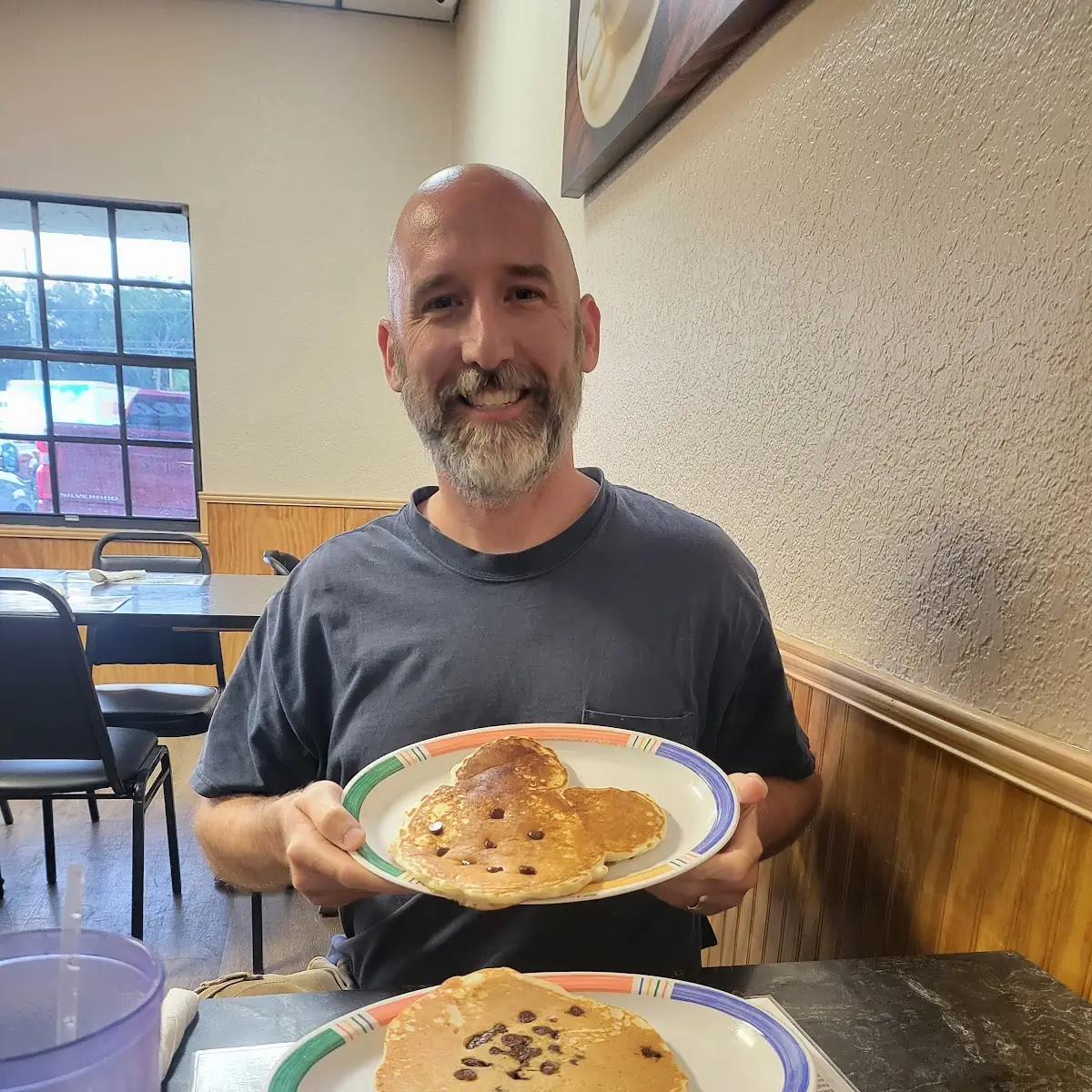 2 Chocolate Chip Pancakes