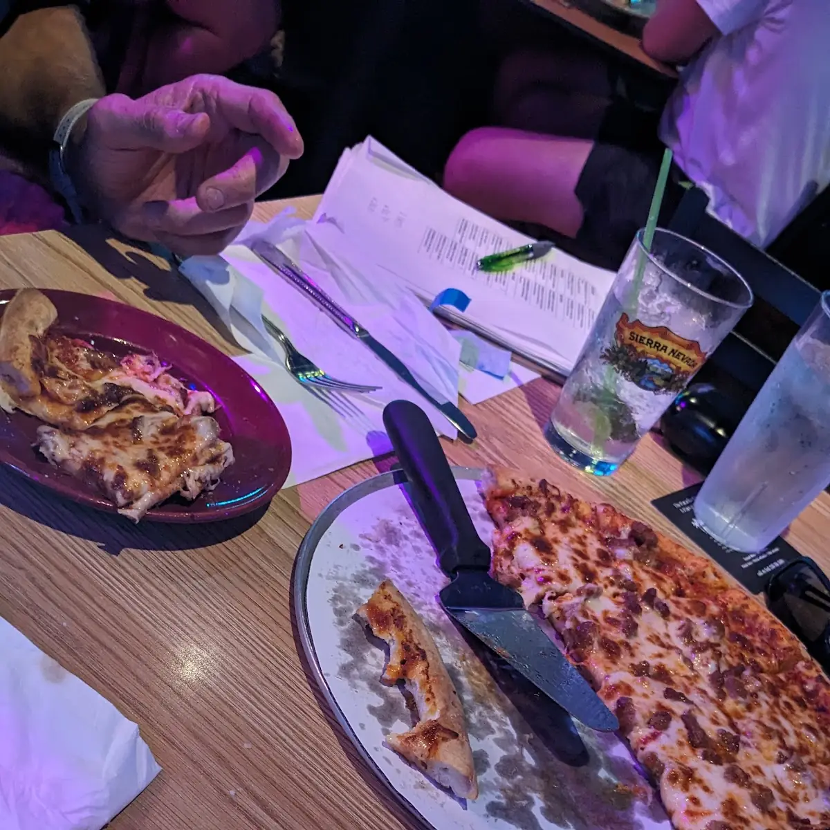 Thick Crust Sausage Pizza