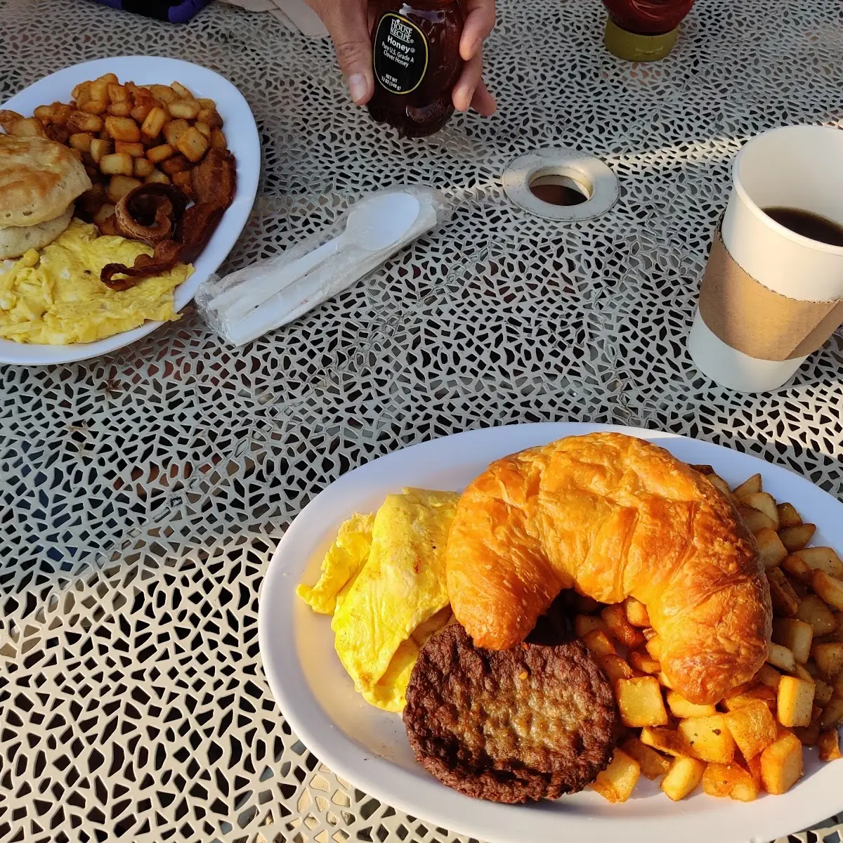 Scrambled Egg Platter