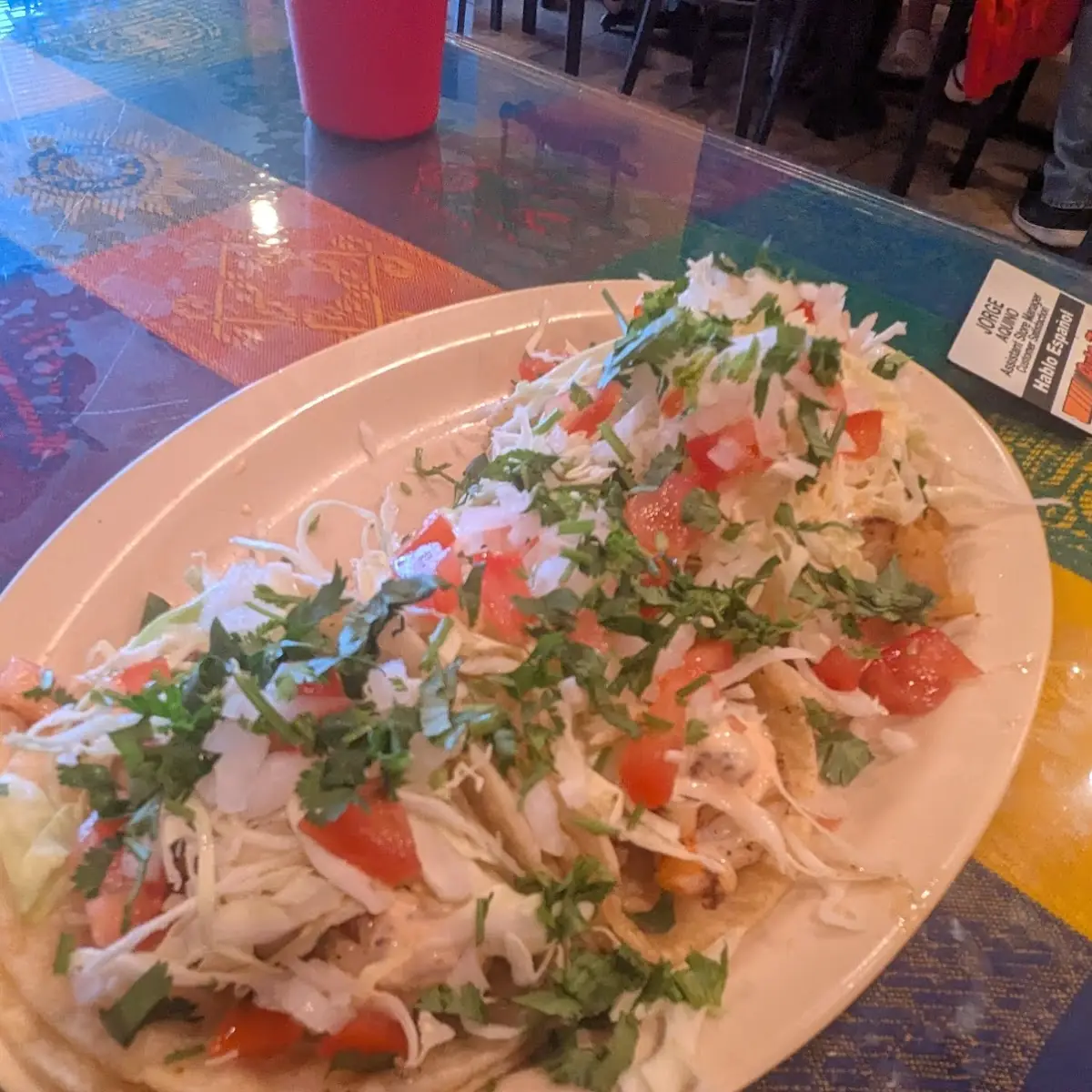 Hard Shrimp Tacos Combo