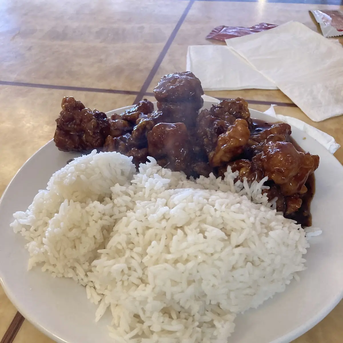Chicken with Steamed Rice