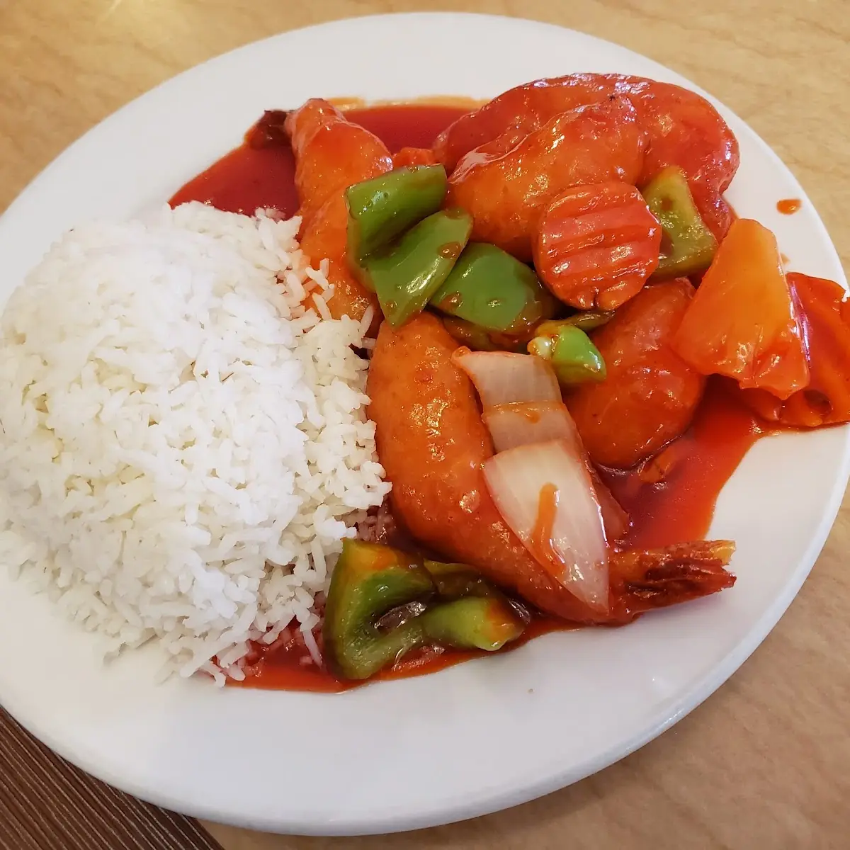 Sweet & Sour Chicken Lunch