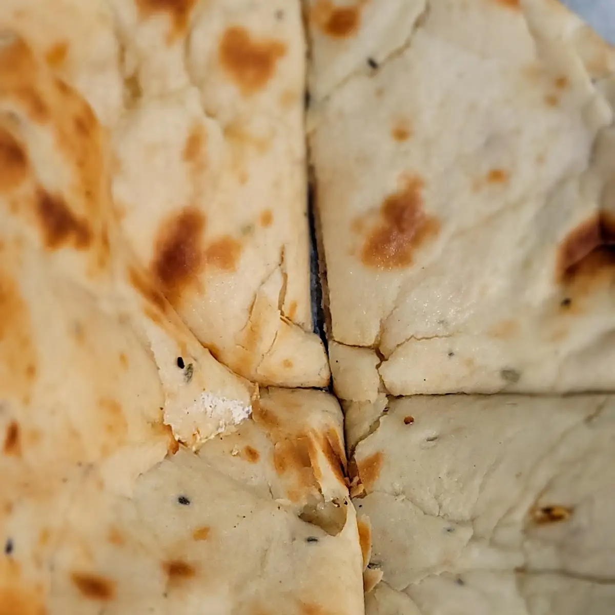 Butter Naan with Butter