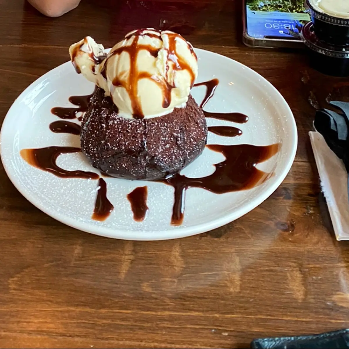Molten Chocolate Cake