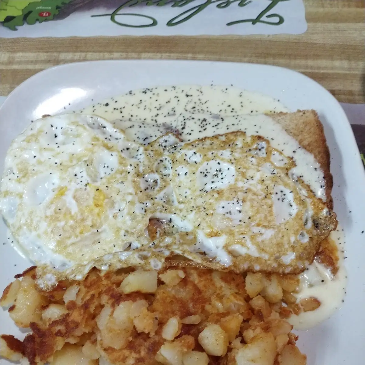 Irish Bacon, eggs and cheese