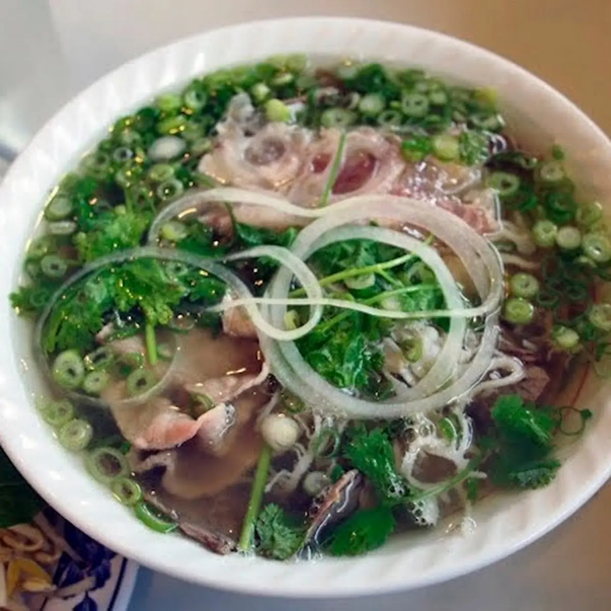 Pho 4 Steak Flank and Meatballs