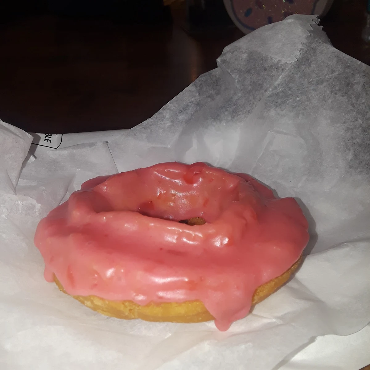 Cherry Glazed Donut
