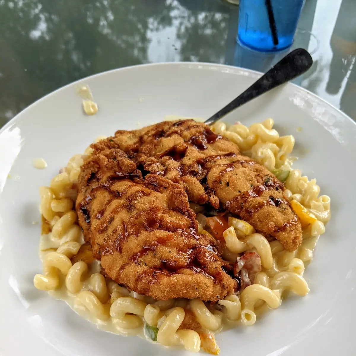 Honey Pepper Chicken Macaroni & Cheese