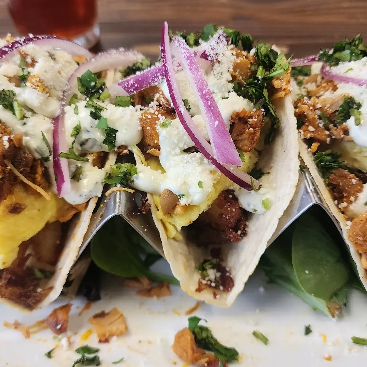 Achiote Chicken Tacos