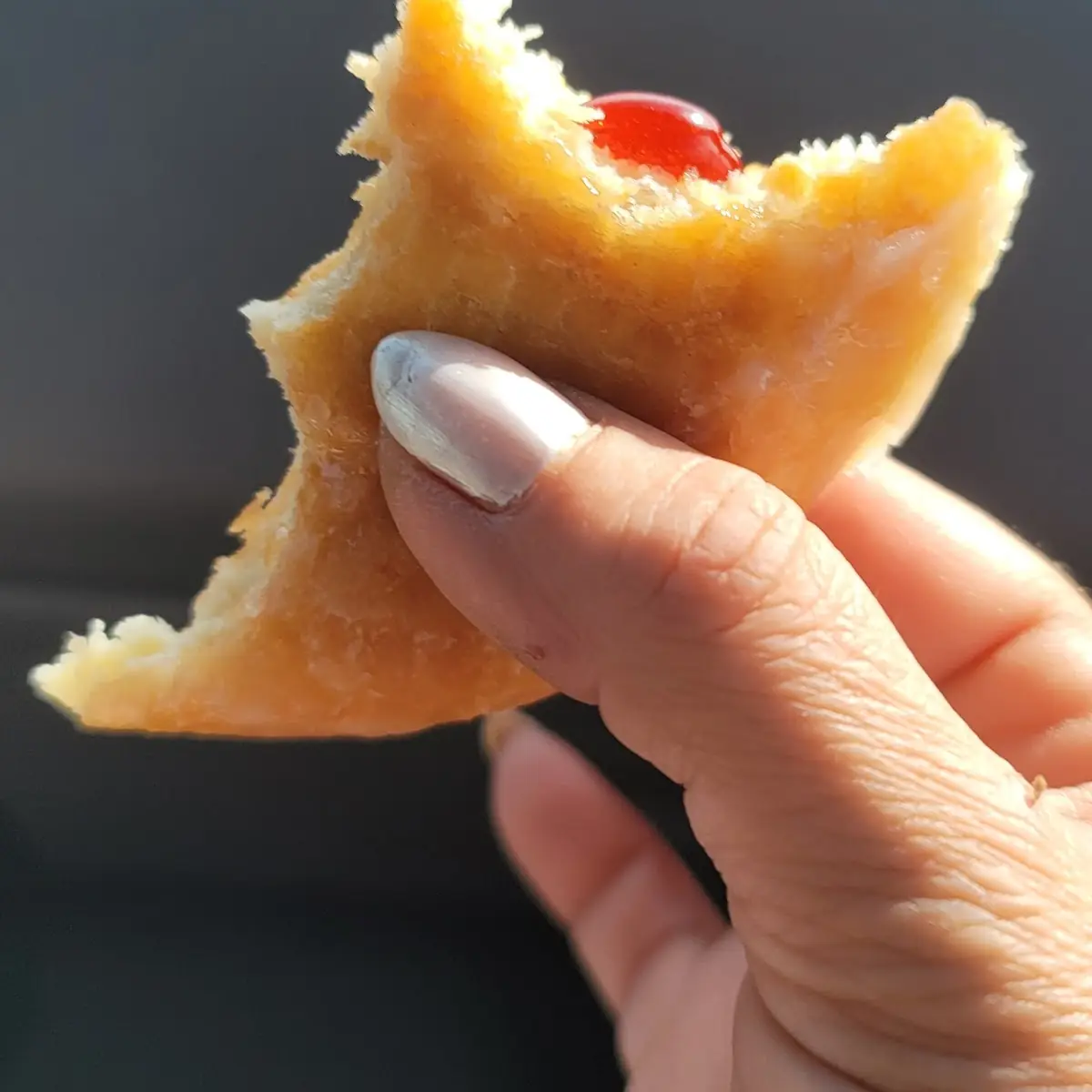 Raspberry Filled Donuts