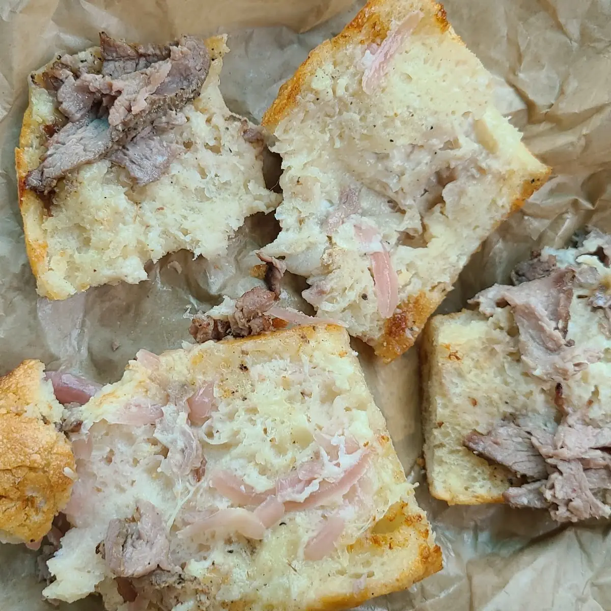Steak Sandwich with White Chedder