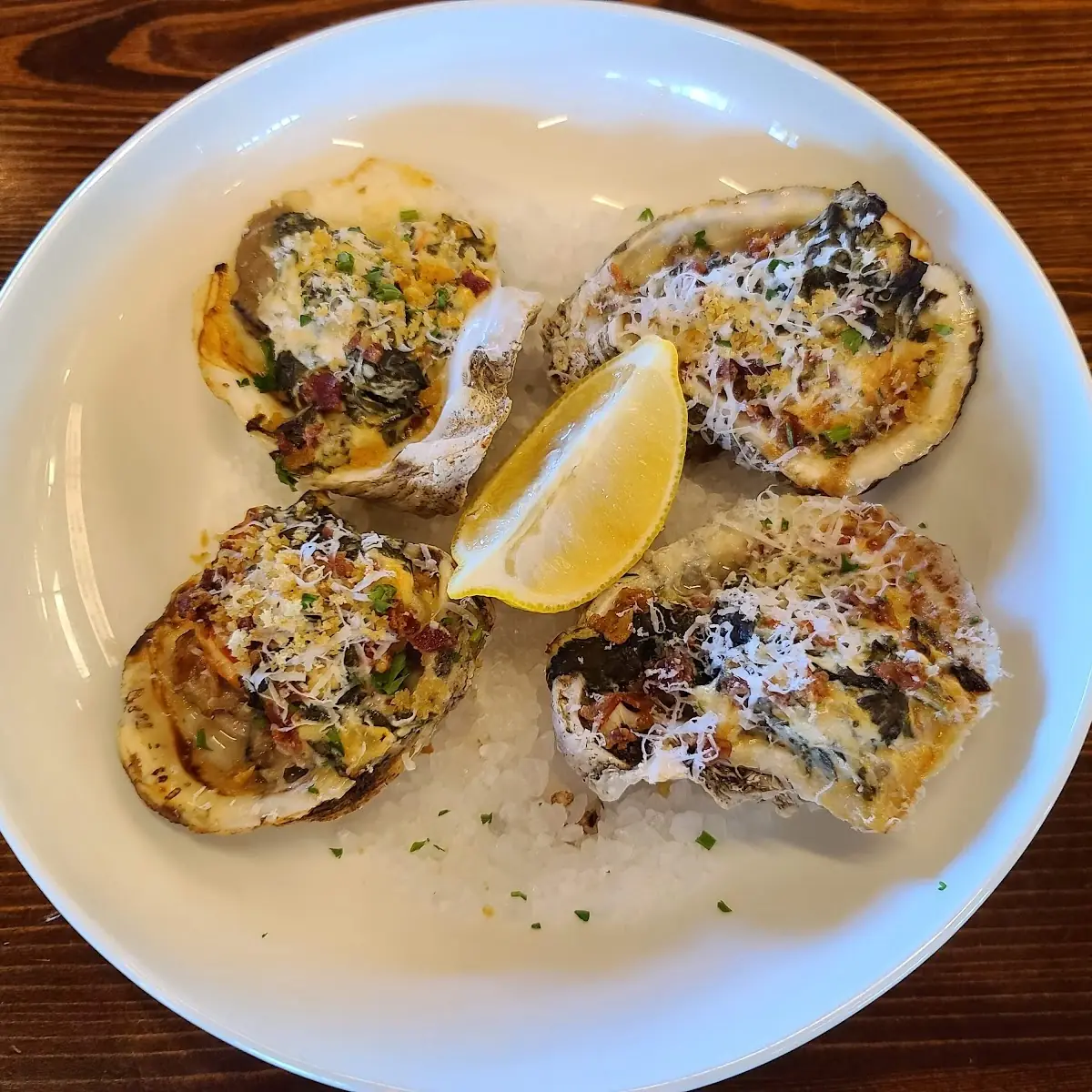 Oysters Rockefeller