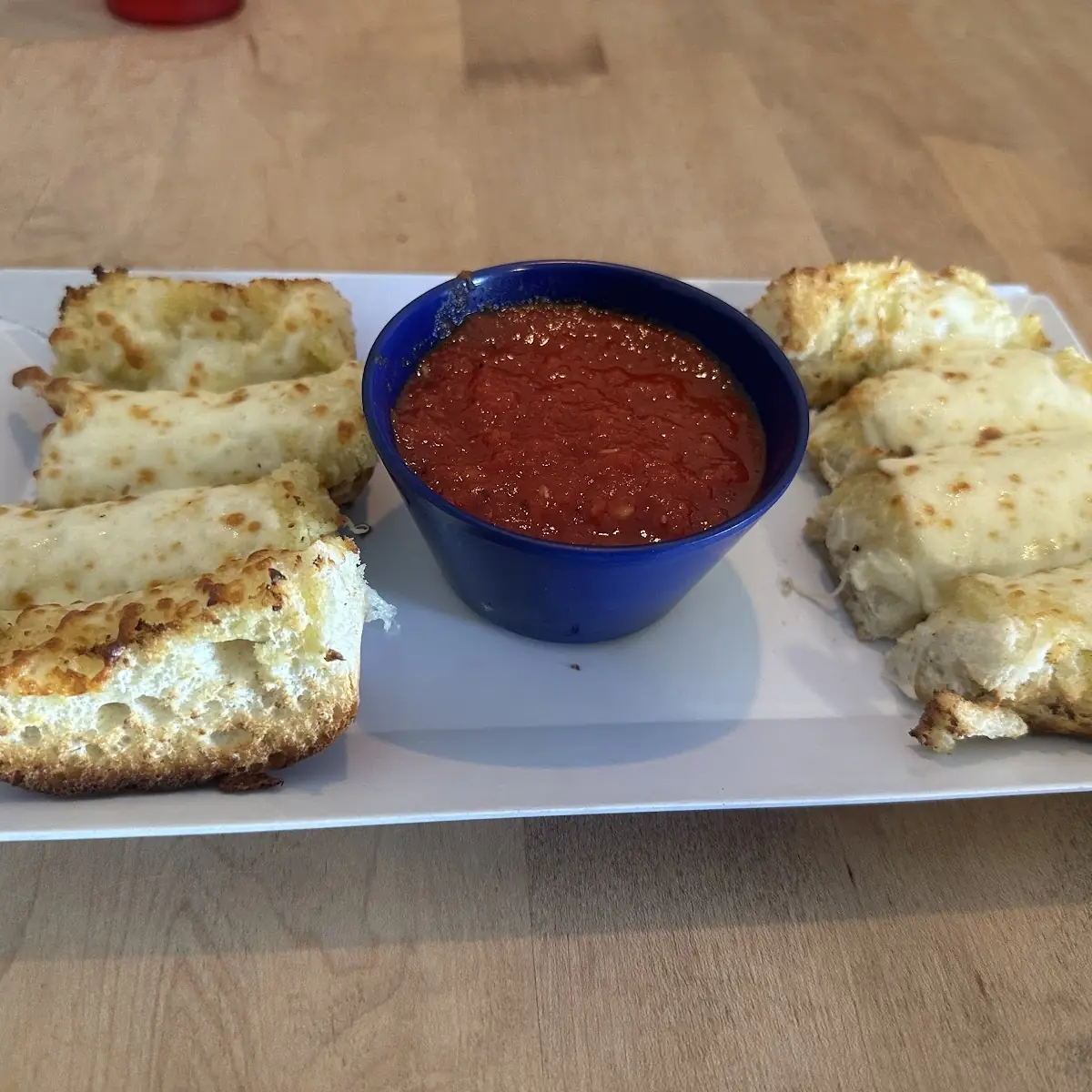Cheesy Mozza Garlic Bread