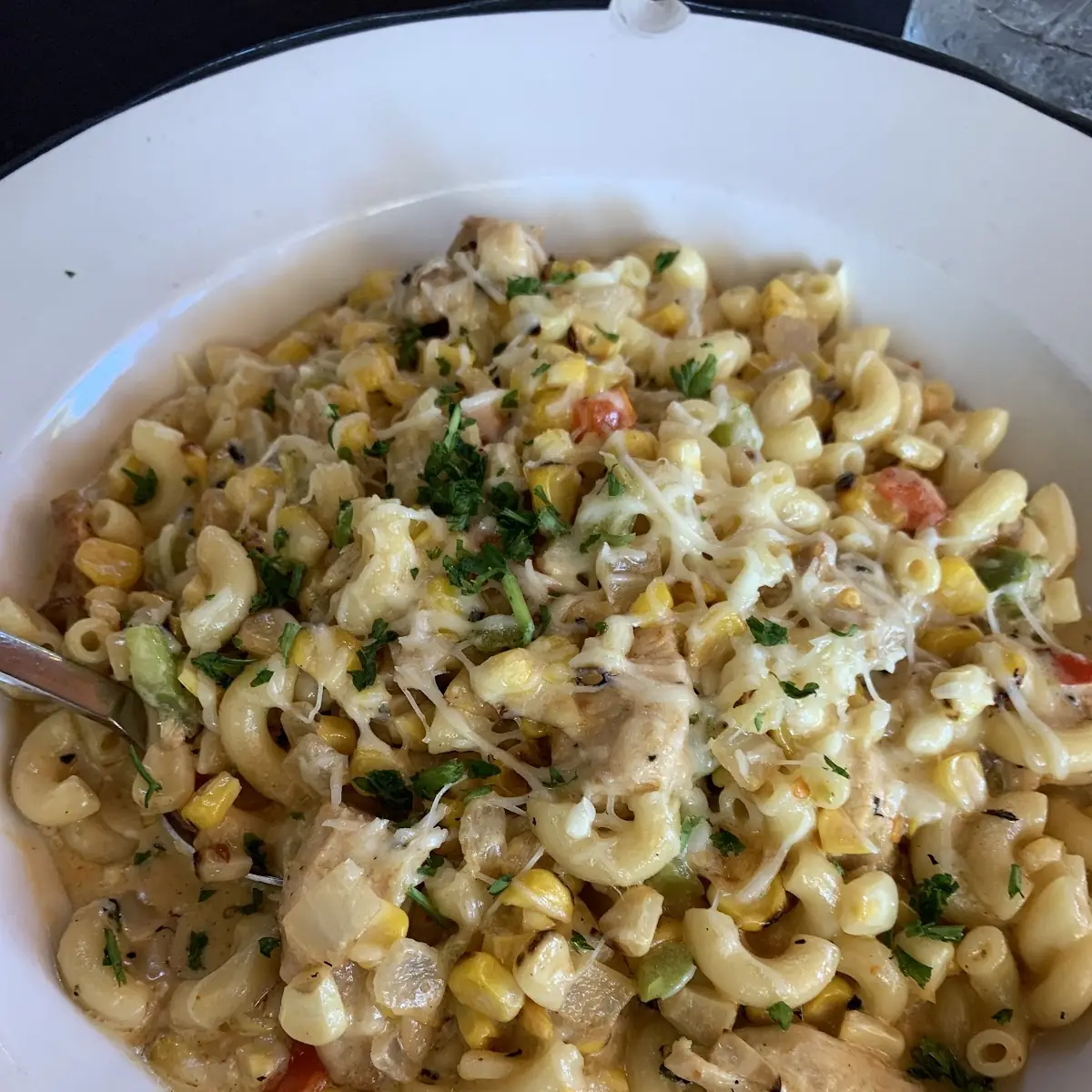 Green Chile Macaroni
