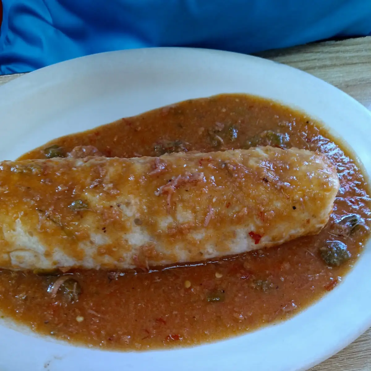 Carne Asada Smothered Burrito