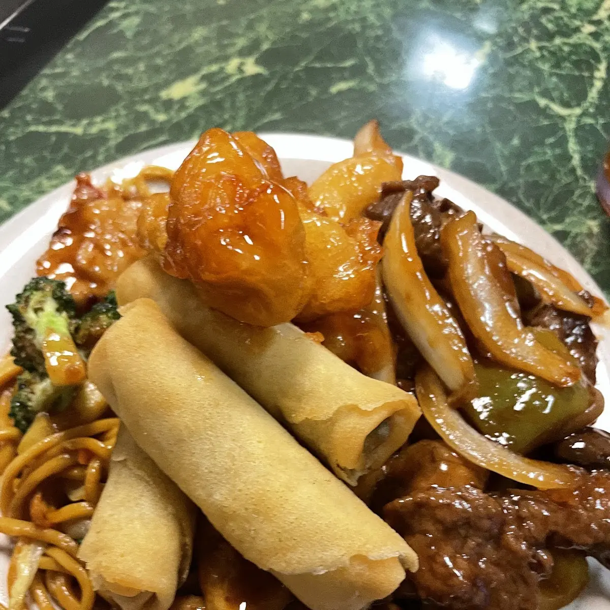 Triple in Garlic Sauce
