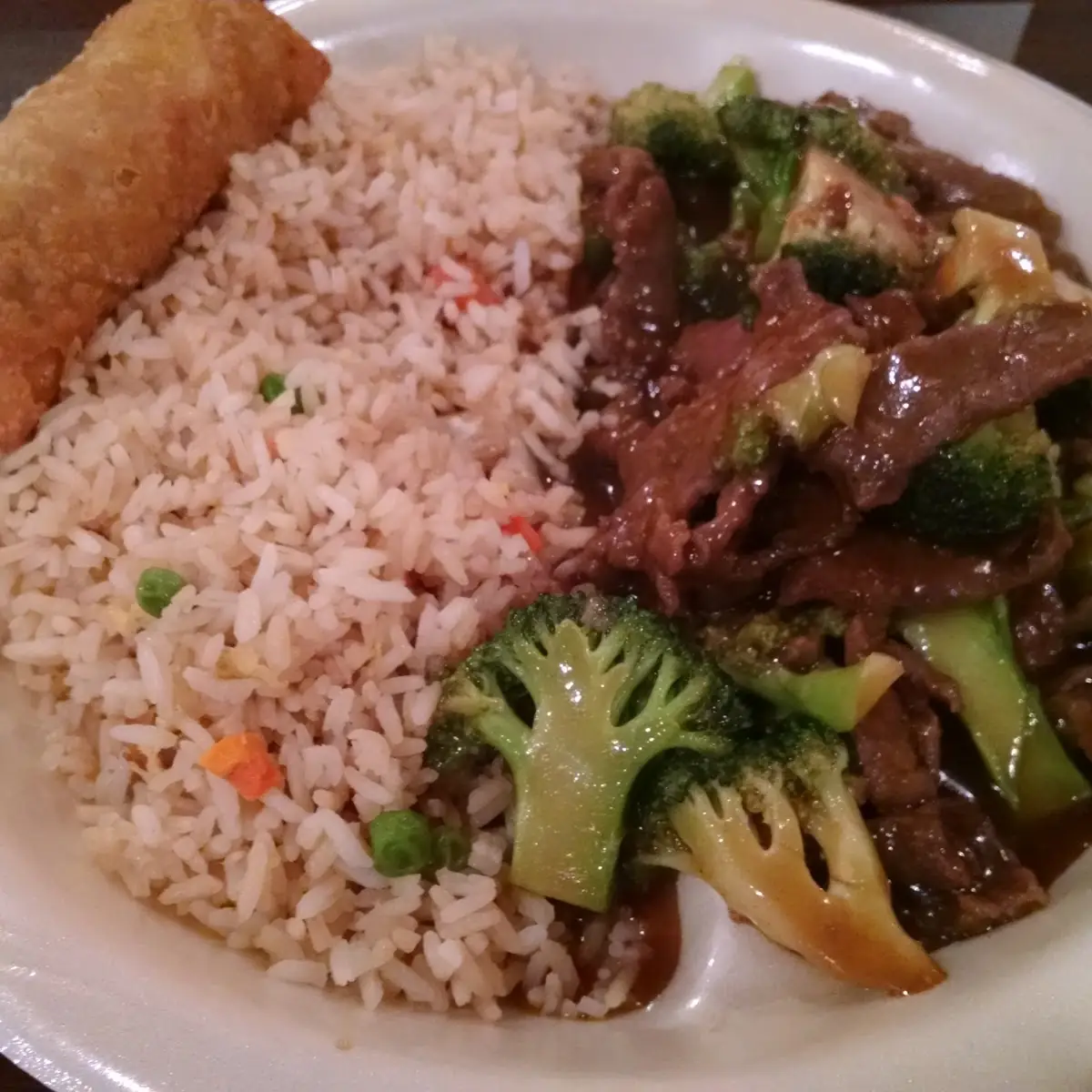 Beef and Broccoli Egg Roll