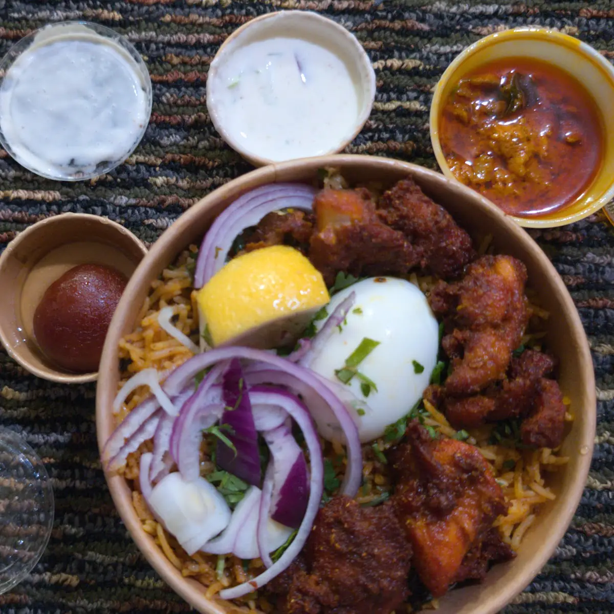 Goat Biryani Combo