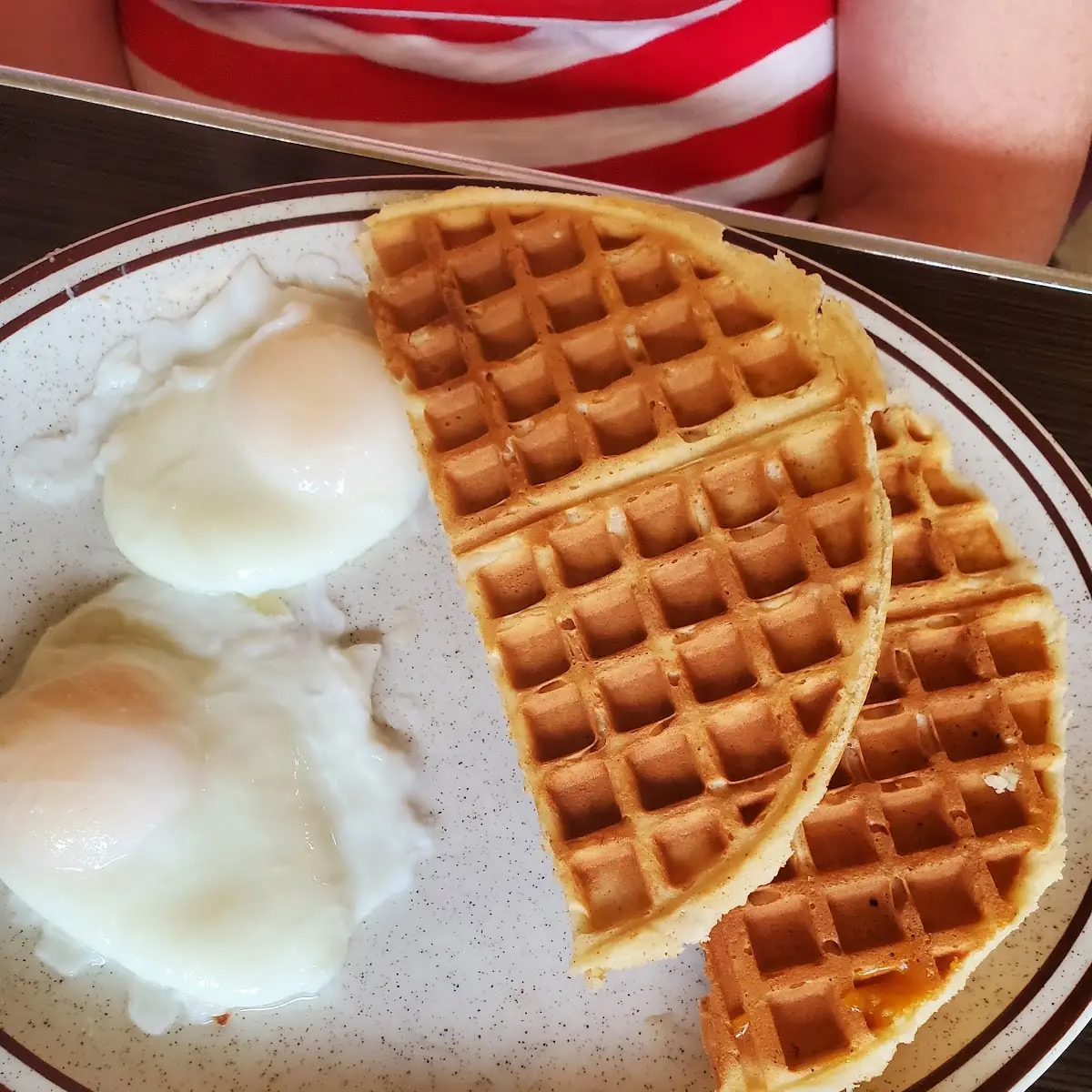 Waffles & Poached Eggs