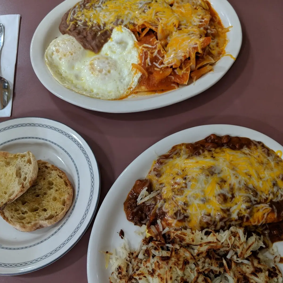 Chilaquiles Breakfast Plate