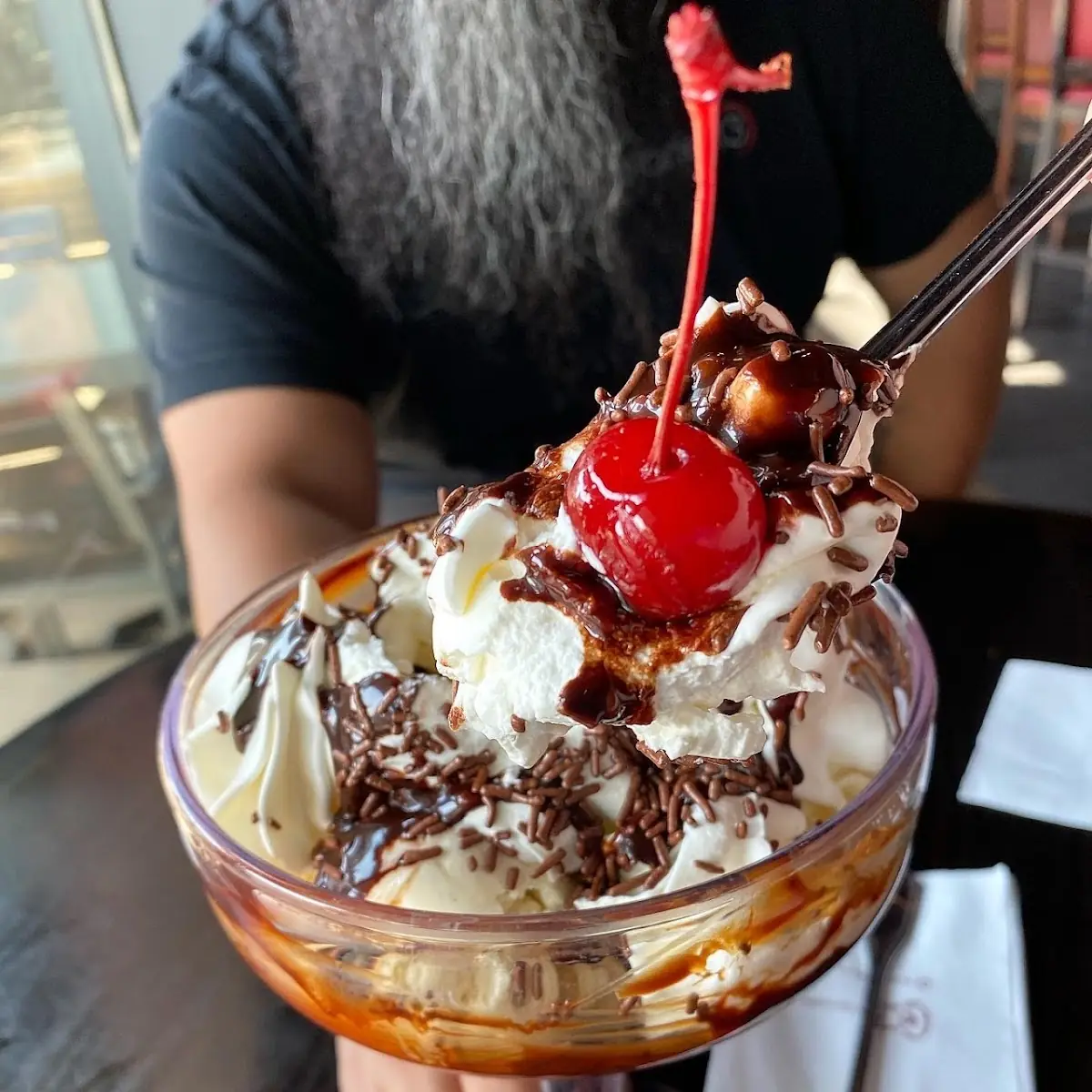 Sinful Hot Fudge Sundae