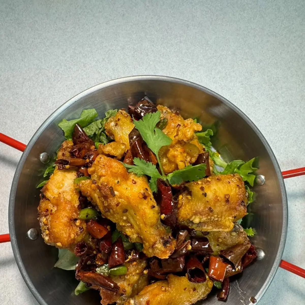 Chongqing Spicy Chicken Wing 5 pcs