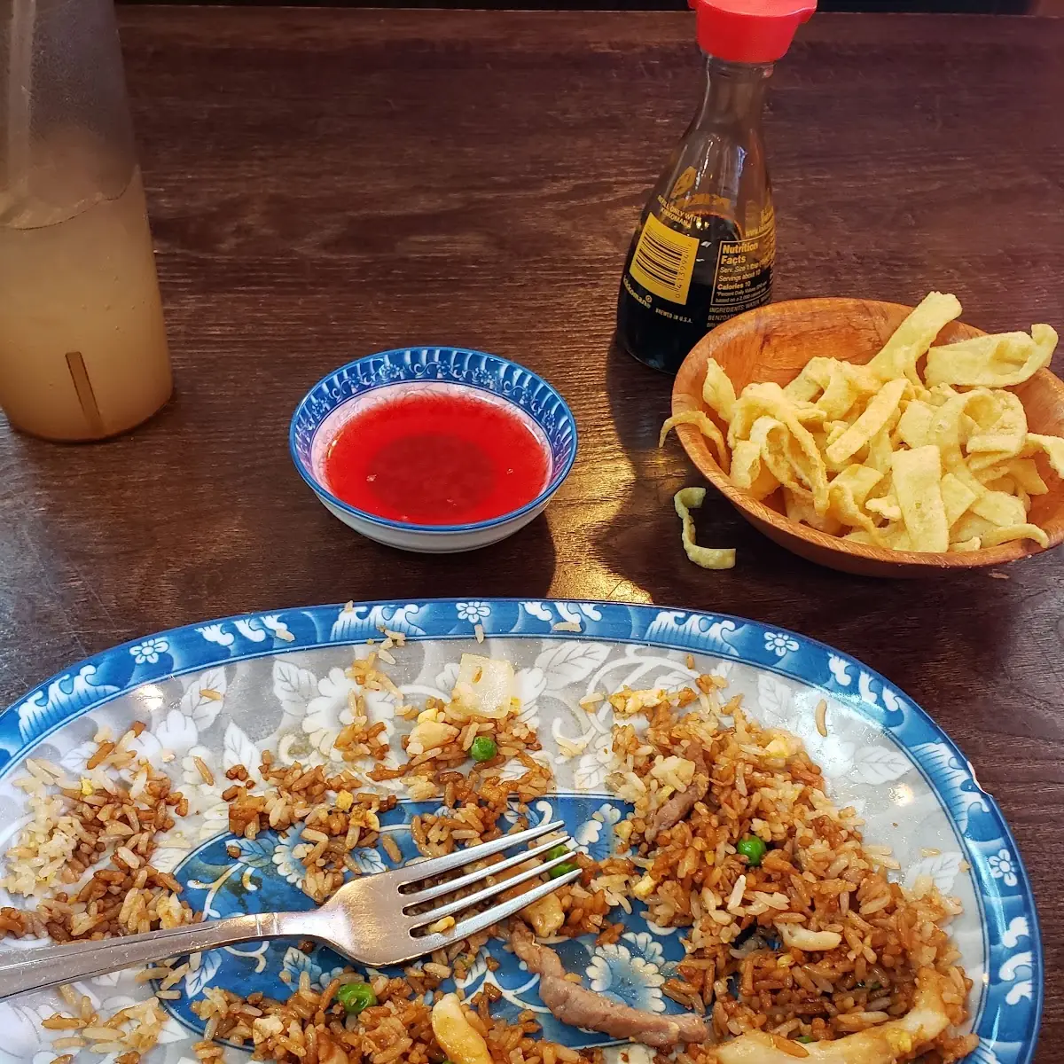 Shrimp Fried Chicken & Rice Bowl