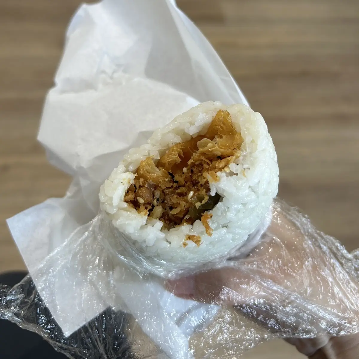 White Rice Crunchy