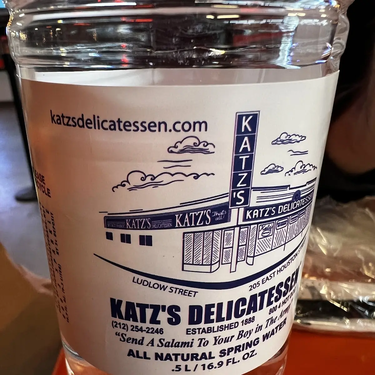 Katz All Natural Spring Water