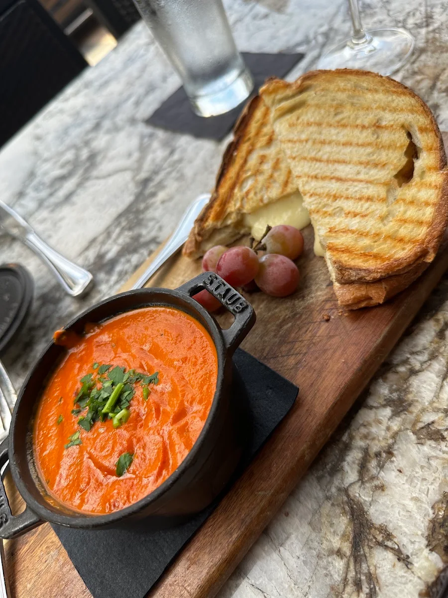 Grilled Cheese & Tomato Soup