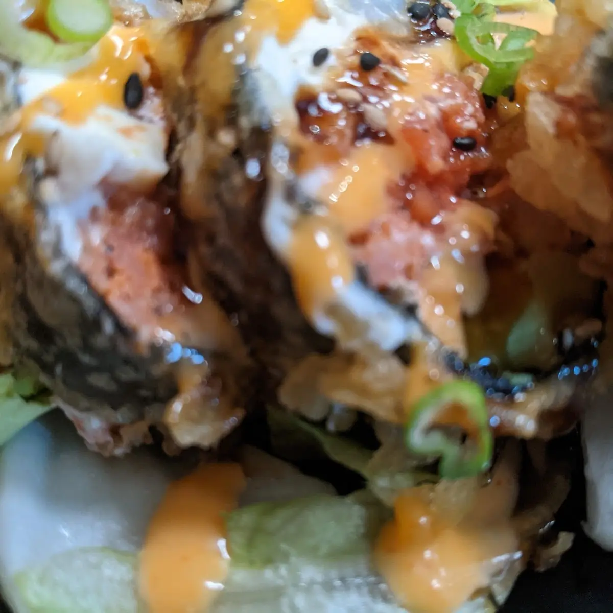 Deep Fried Dragon Roll