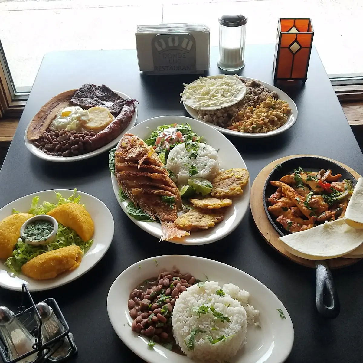 Fried Fish Empanadas Fajitas