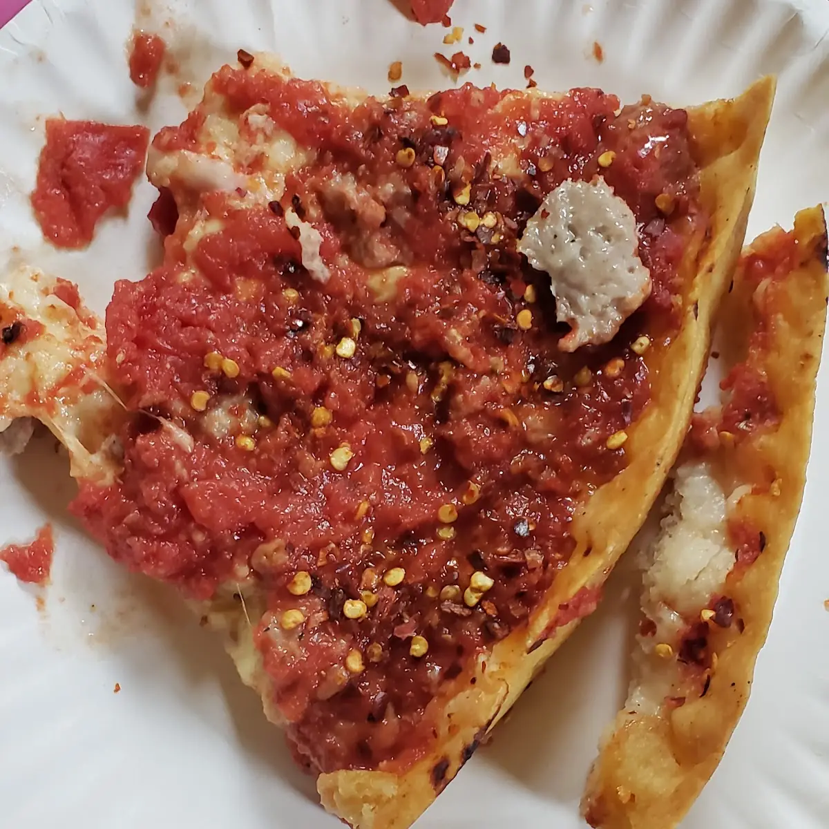 Double Sausage Pizza