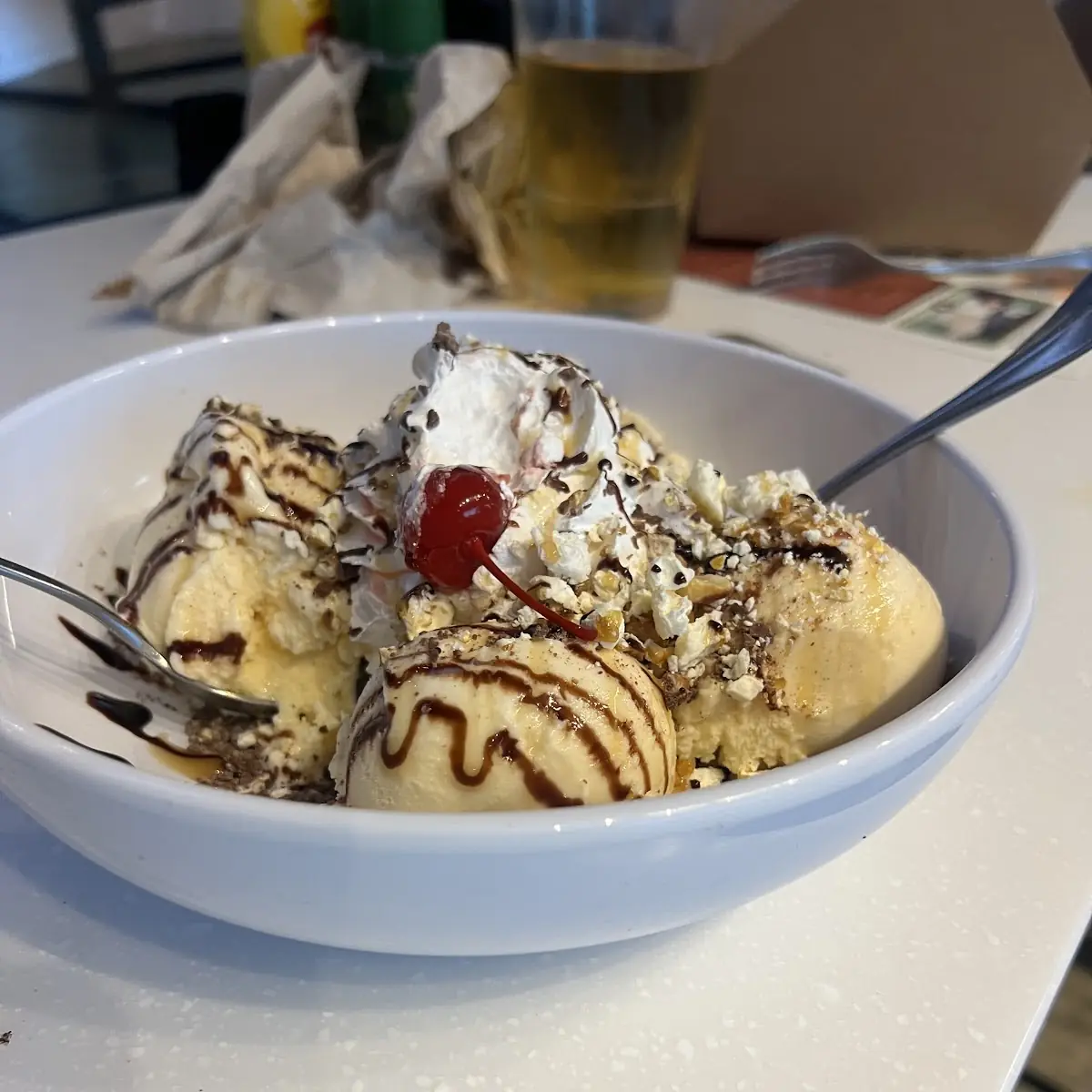 Brownie Sundae