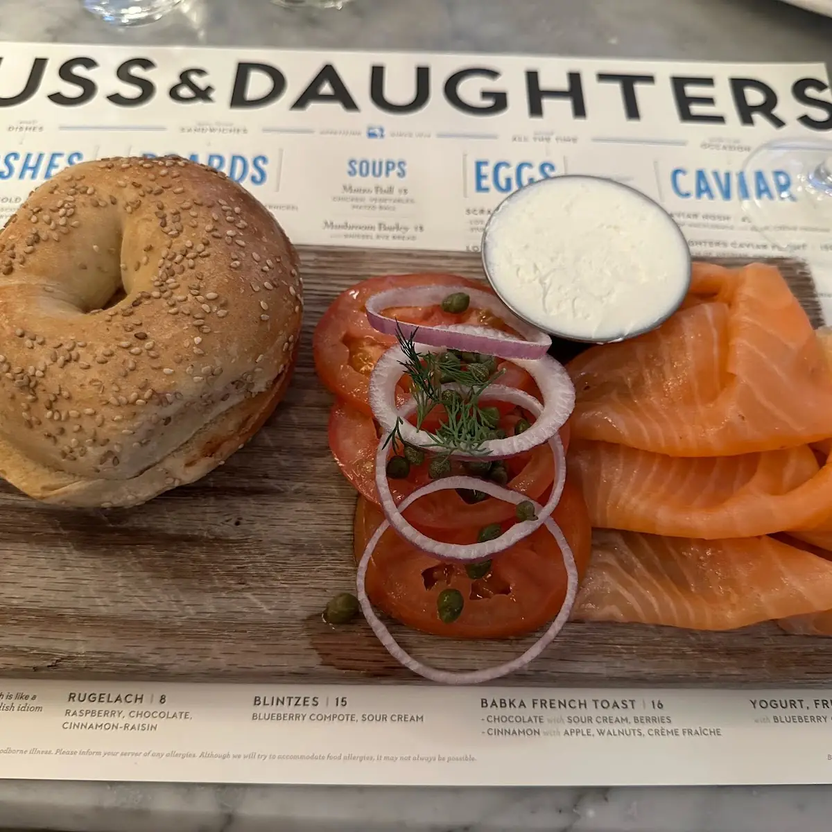 Russ & Daughters Bagels & Bread Basket