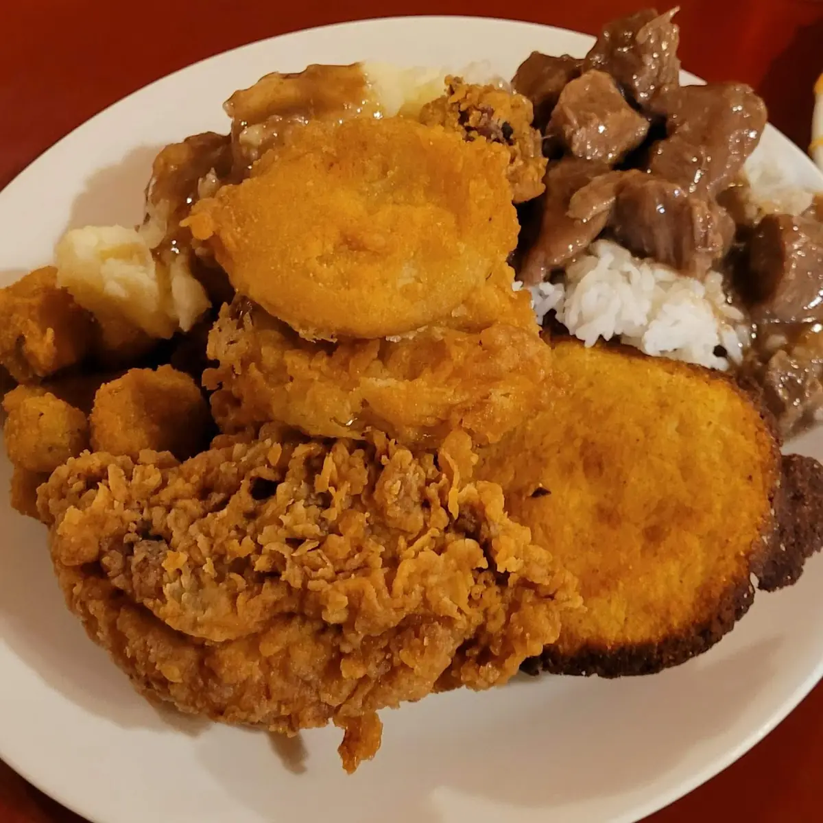 Salisbury Steak Mashed Potatoes and Gravy