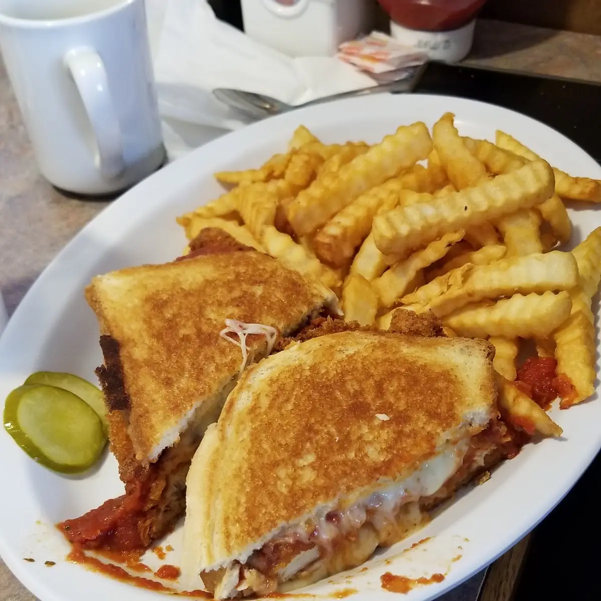 Chicken Parmigiana Sandwich