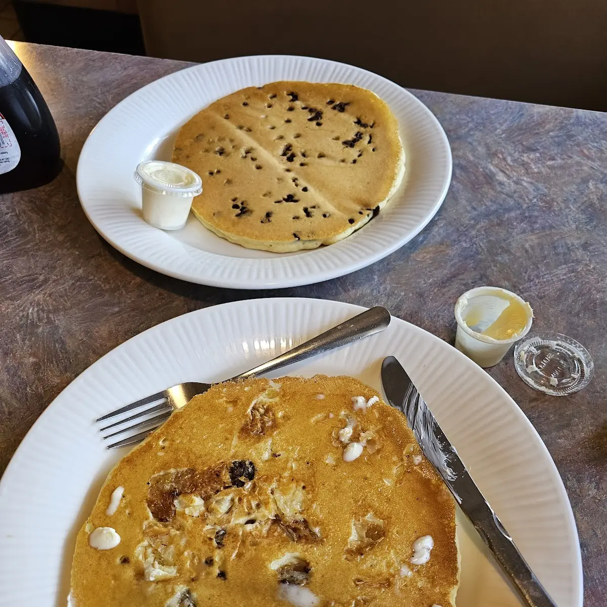 Full Stack of Chocolate Chip Pancakes 3