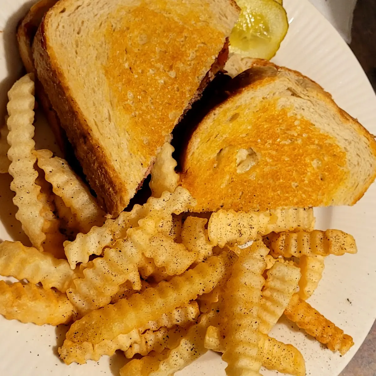 Grilled Cheese w FF