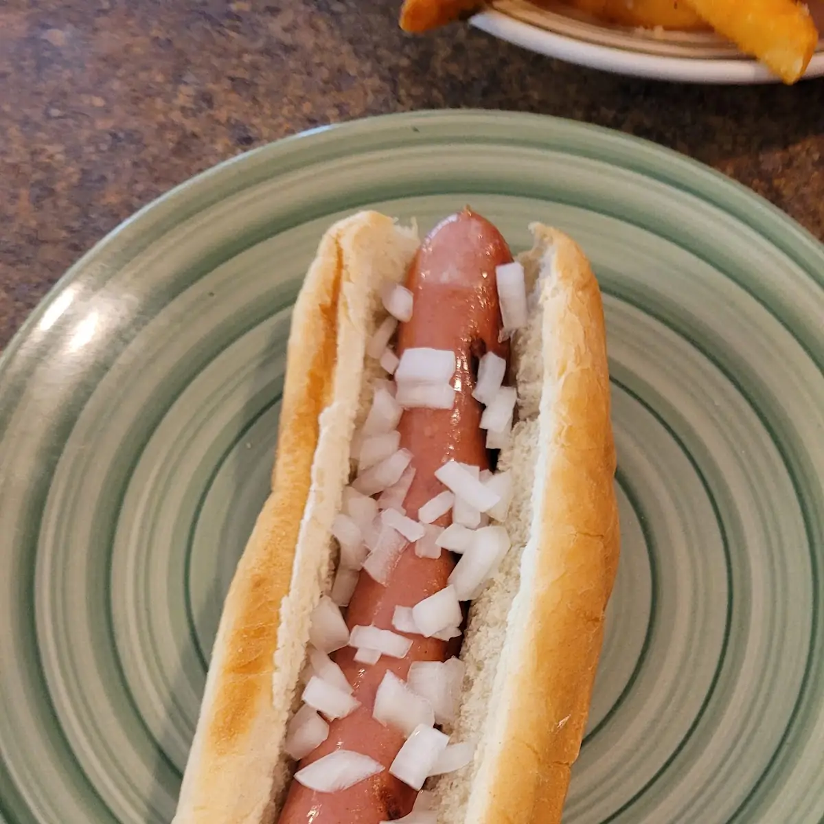 Plain Hot Dog